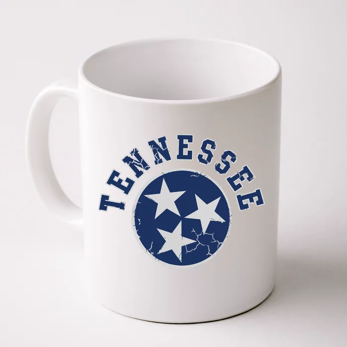 Tennessee Flag Vintage Fade Front & Back Coffee Mug