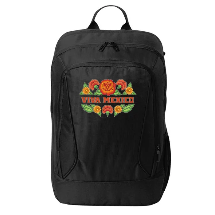 Traditional Floral Viva Mexico City Backpack