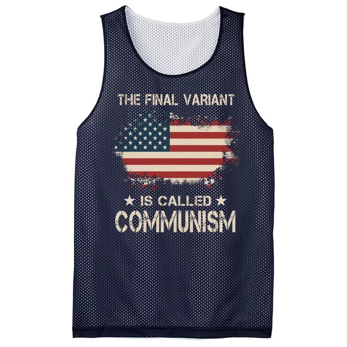 The Final Variant Is Called Communism Mesh Reversible Basketball Jersey Tank