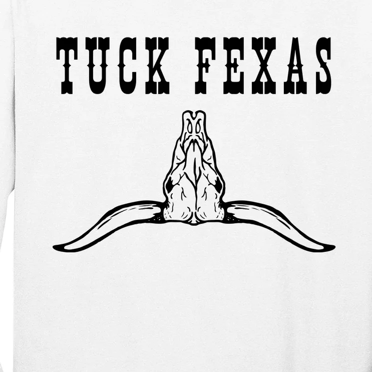 Tuck Fexas Vintage Horns Down Long Sleeve Shirt