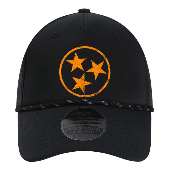 Tennessee Flag Vintage Grunge Distressed Graphic Performance The Dyno Cap