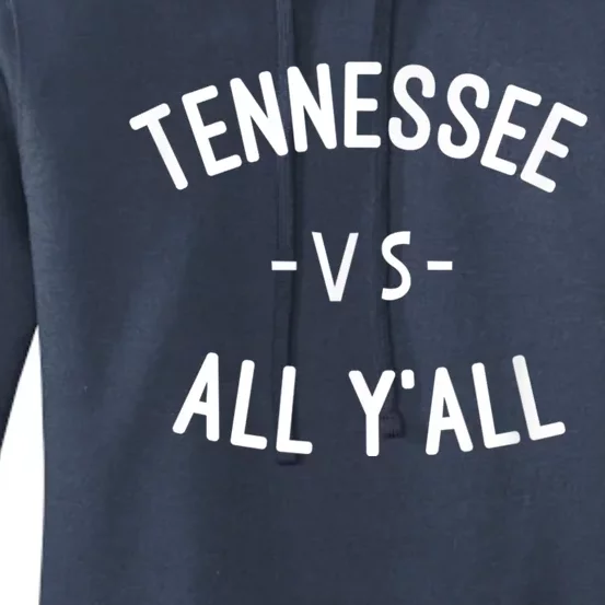 Tennessee Football VS All Yall Knoxville Women's Pullover Hoodie