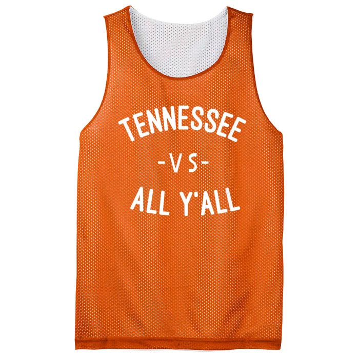 Tennessee Football VS All Yall Knoxville Mesh Reversible Basketball Jersey Tank