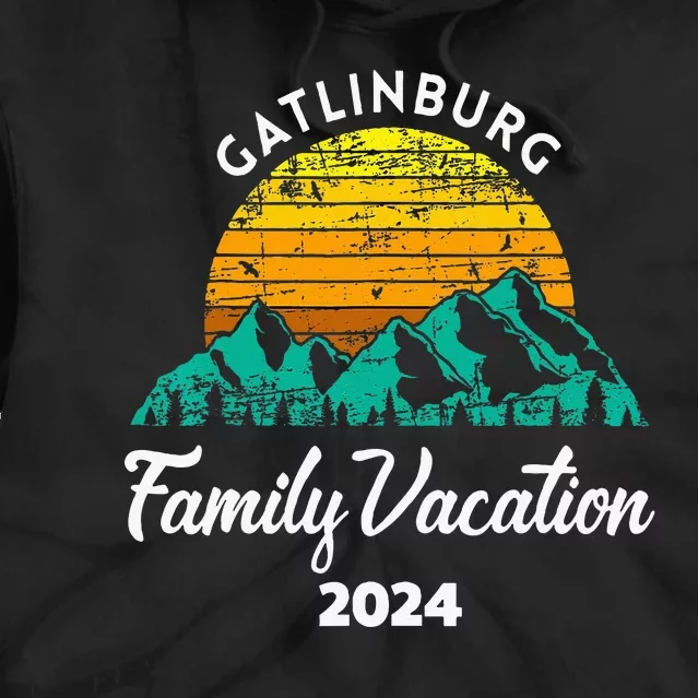 Tennessee Family Vacation Road Trip 2024 Mountain Gatlinburg Tie Dye Hoodie