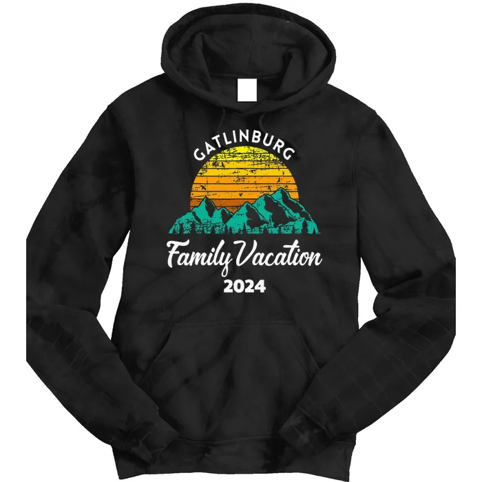 Tennessee Family Vacation Road Trip 2024 Mountain Gatlinburg Tie Dye Hoodie