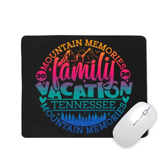 Tennessee Family Vacation Road Trip 2024 Mountain Gatlinburg Mousepad