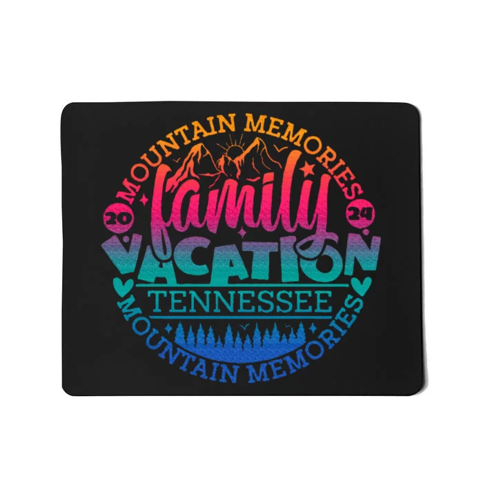 Tennessee Family Vacation Road Trip 2024 Mountain Gatlinburg Mousepad