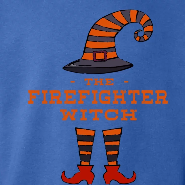 The Firefighter Witch Fire Halloween Fire Marshal Scary Gift Toddler Hoodie