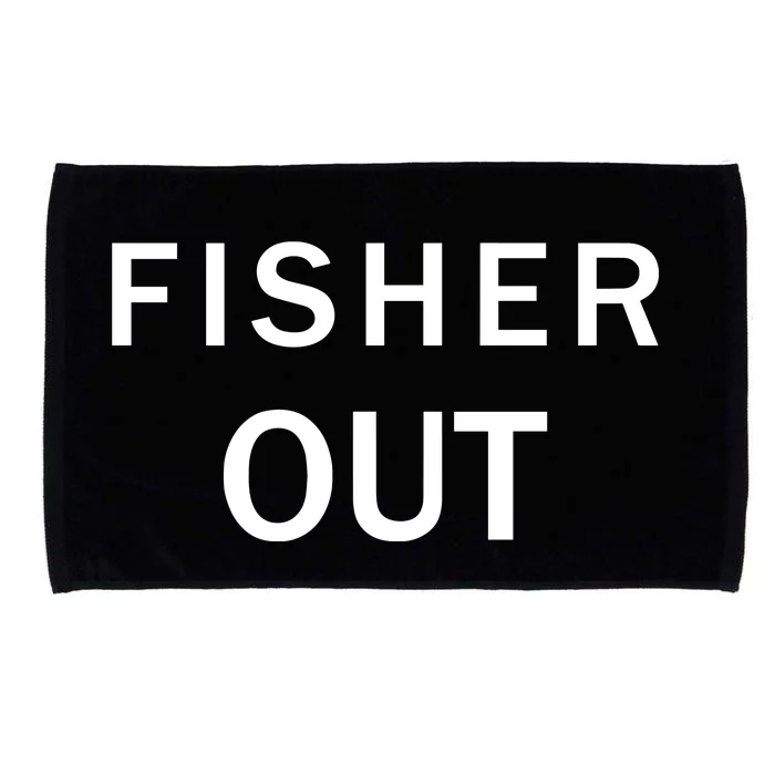 The Fan Wearing Fisher Out Microfiber Hand Towel