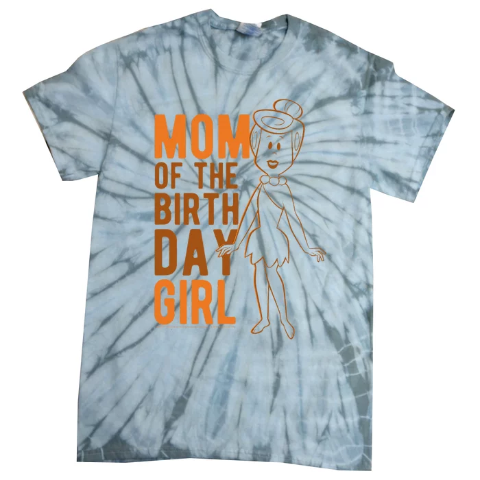 The Flintstones Wilma Flintstone Mom Of The Birthday Tie-Dye T-Shirt