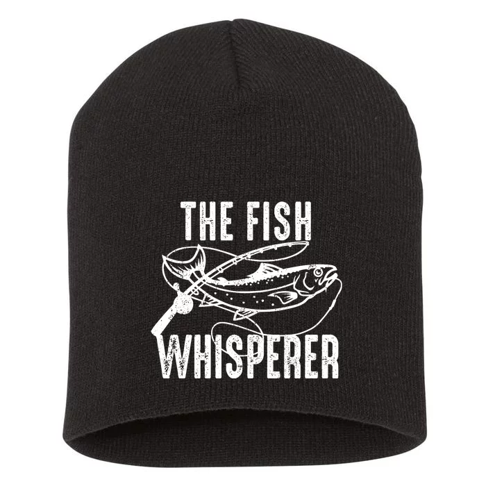 The Fish Whisperer Short Acrylic Beanie