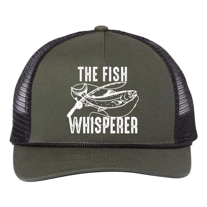 The Fish Whisperer Retro Rope Trucker Hat Cap