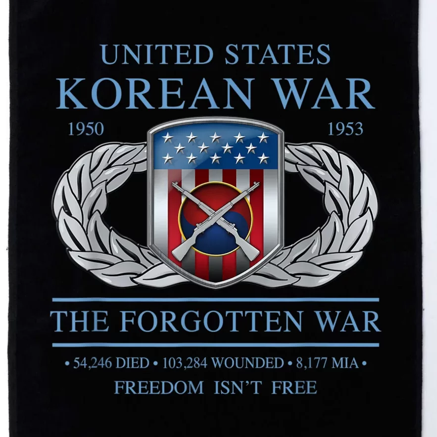 The Forgotten War Korean War Platinum Collection Golf Towel