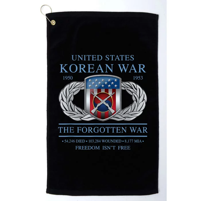 The Forgotten War Korean War Platinum Collection Golf Towel