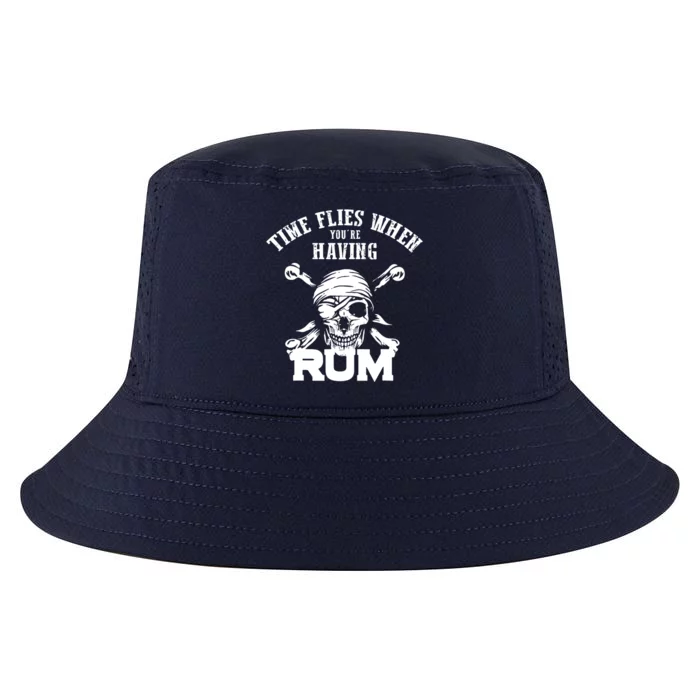 Time Flies When YouRe Having Rum Rum Drinkers Cool Comfort Performance Bucket Hat