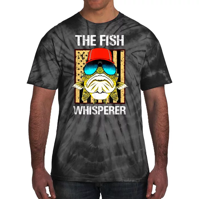 The FISH Whisperer Funny Tie-Dye T-Shirt