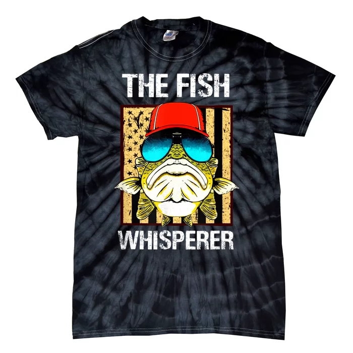 The FISH Whisperer Funny Tie-Dye T-Shirt