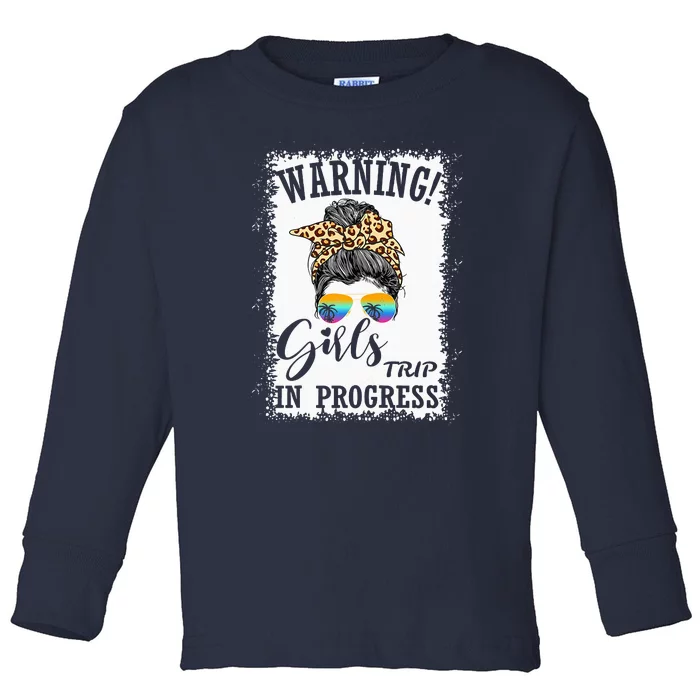 Trip Funny Weekend Trip Vacation Outing Toddler Long Sleeve Shirt