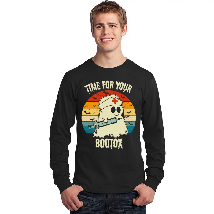 Time For Your Bootox Vintage Halloween Long Sleeve Shirt