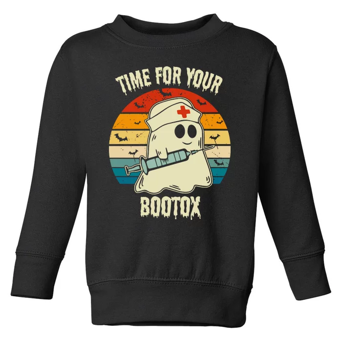 Time For Your Bootox Vintage Halloween Toddler Sweatshirt