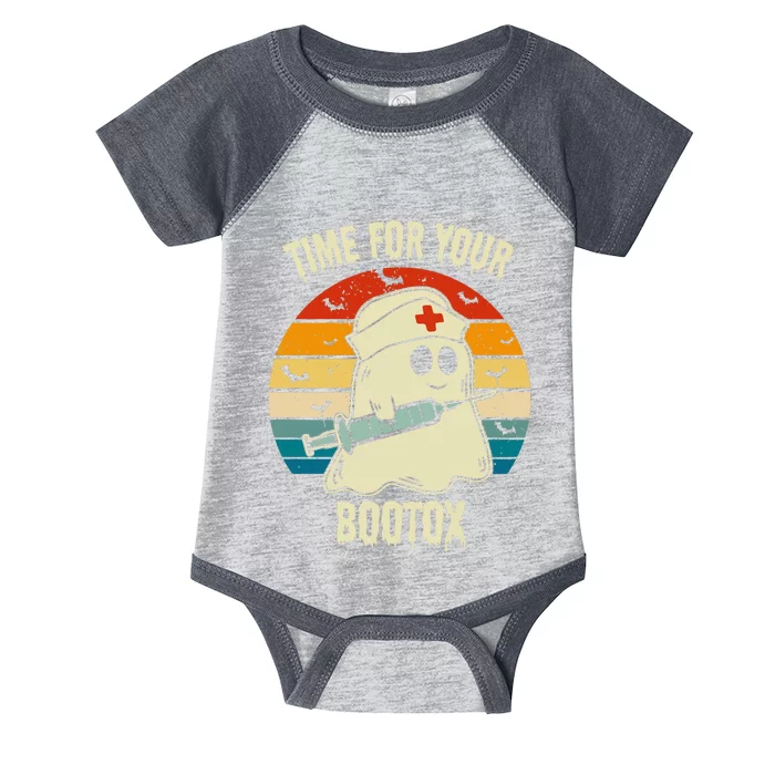 Time For Your Bootox Vintage Halloween Infant Baby Jersey Bodysuit