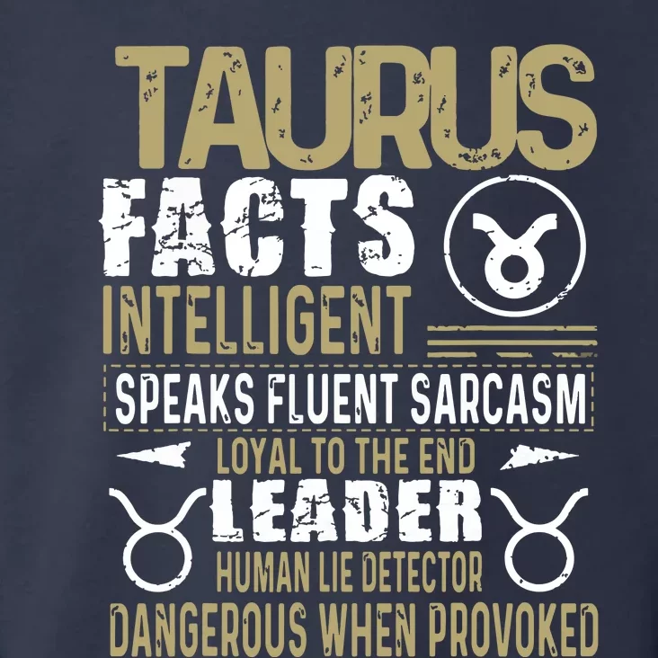 TAURUS Facts Zodiac Sign Birthday Gift April May Toddler Hoodie