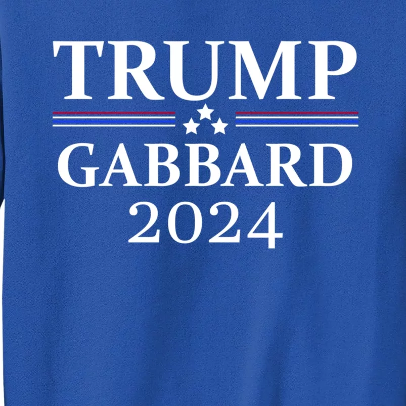 Trump Gabbard 2024 Election Protrump Supporter Cute Gift Tall Sweatshirt