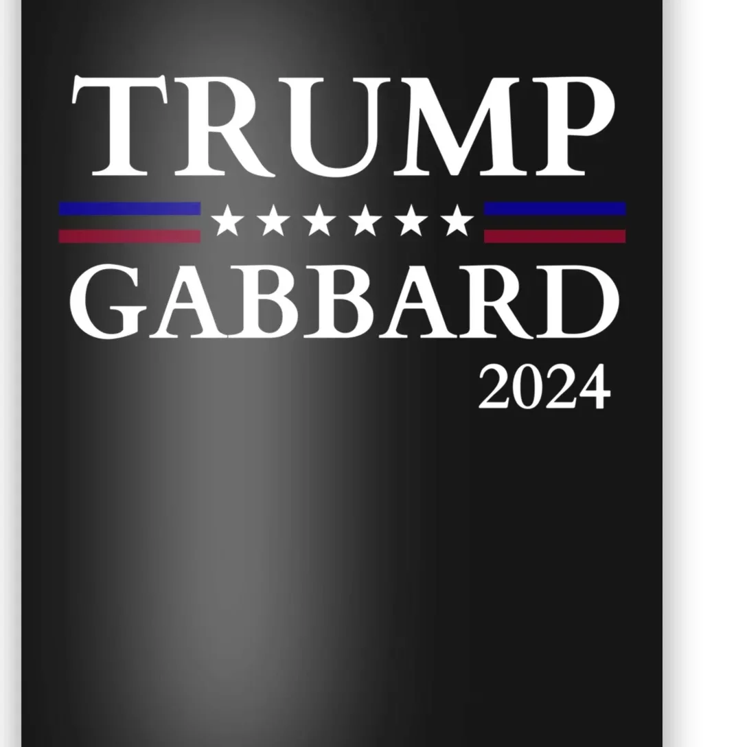 Trump Gabbard 2024 Poster