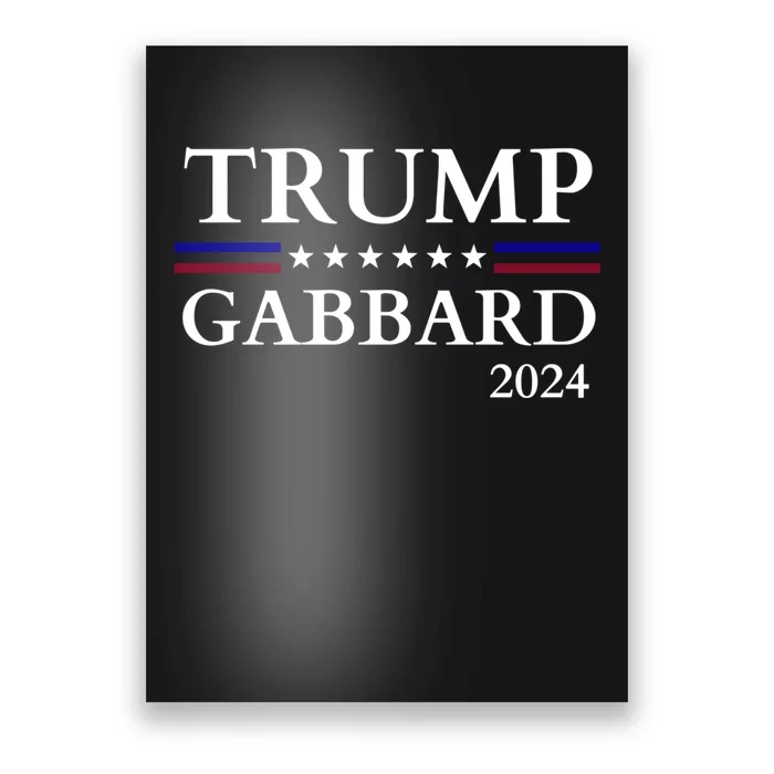 Trump Gabbard 2024 Poster