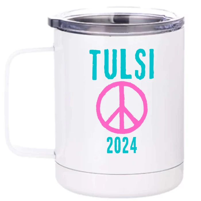 Tulsi Gabbard 2024 Front & Back 12oz Stainless Steel Tumbler Cup