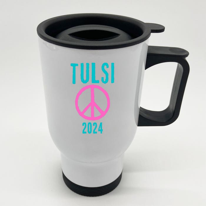 Tulsi Gabbard 2024 Front & Back Stainless Steel Travel Mug