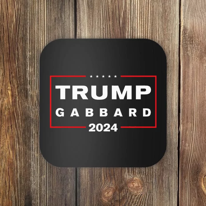 Trump Gabbard 2024 Coaster