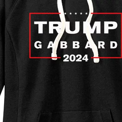 Trump Gabbard 2024 Women's Fleece Hoodie