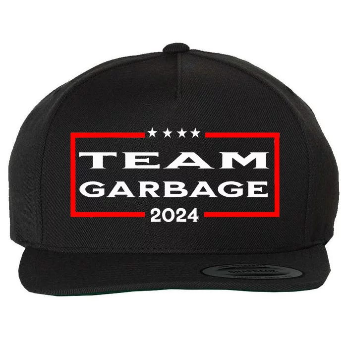 Team Garbage 2024 Wool Snapback Cap