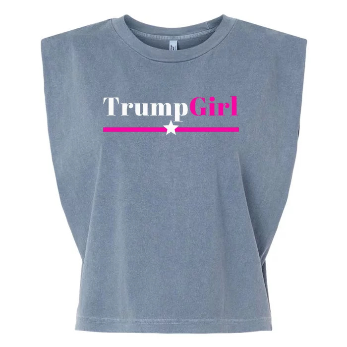 Trump Girl 2024 Trump Girl Pink Garment-Dyed Women's Muscle Tee