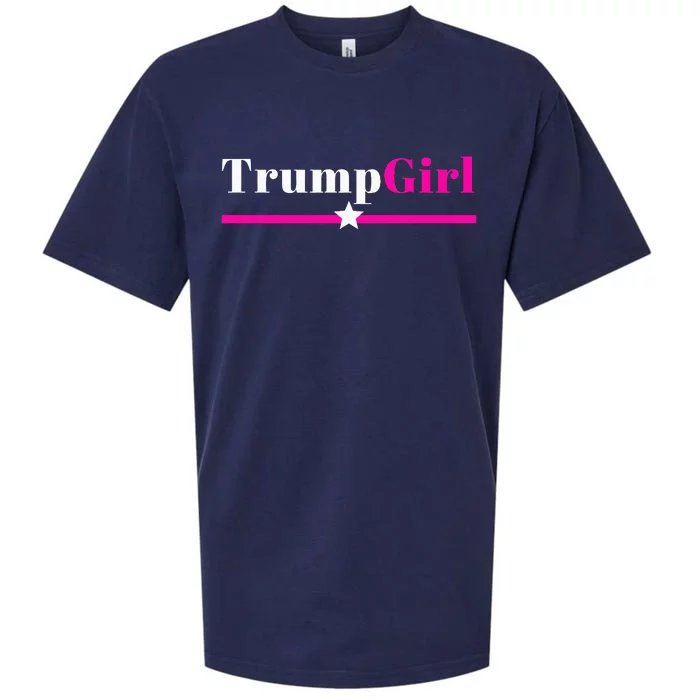 Trump Girl 2024 Trump Girl Pink Sueded Cloud Jersey T-Shirt