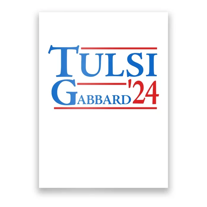 Tulsi Gabbard 2024 Poster