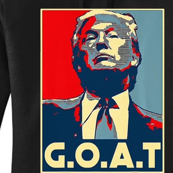 Trump G.O.A.T 2024 Election 2024 TrumpS Coming Back Women's Pullover Hoodie