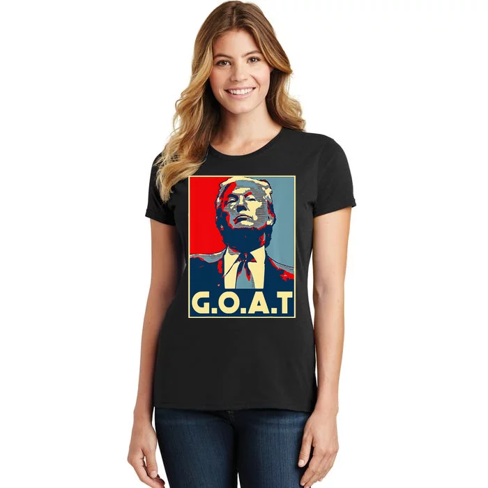 Trump G.O.A.T 2024 Election 2024 TrumpS Coming Back Women's T-Shirt