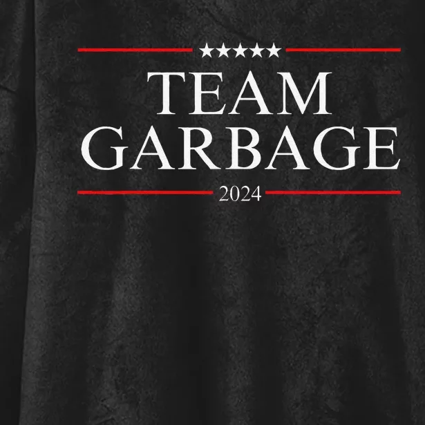 Team Garbage 2024 Hooded Wearable Blanket