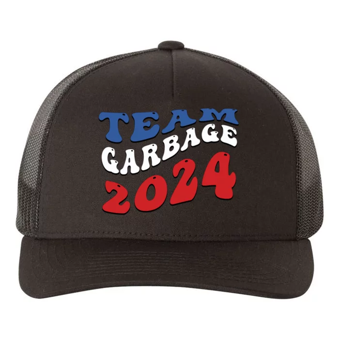 Team Garbage 2024 Garbage For Trump 2024 Yupoong Adult 5-Panel Trucker Hat