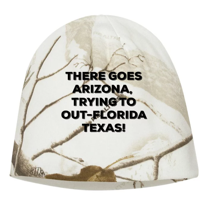 There Goes Arizonatrying To Out Florida Texas Kati - Camo Knit Beanie