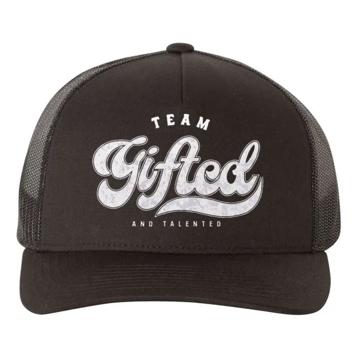 Team Gifted And Talented Exceptional Student Teacher Smart Yupoong Adult 5-Panel Trucker Hat