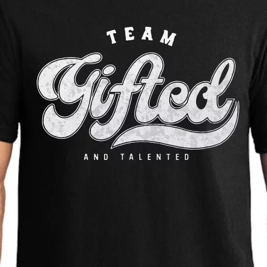 Team Gifted And Talented Exceptional Student Teacher Smart Pajama Set