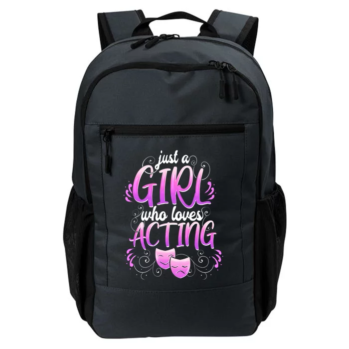 Theatre Girl Acting Broadway Gift Musicals Theater Gift Daily Commute Backpack