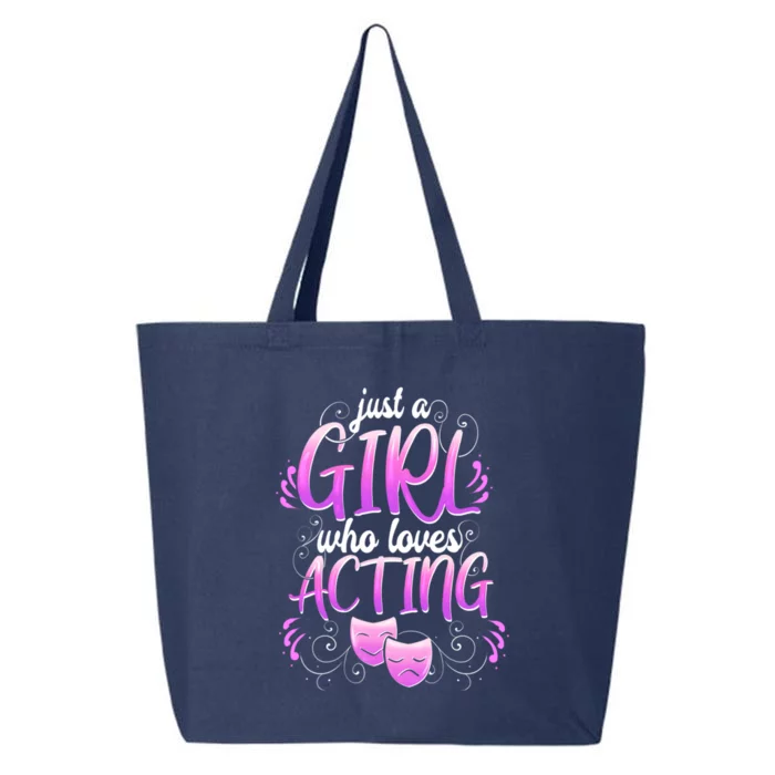 Theatre Girl Acting Broadway Gift Musicals Theater Gift 25L Jumbo Tote