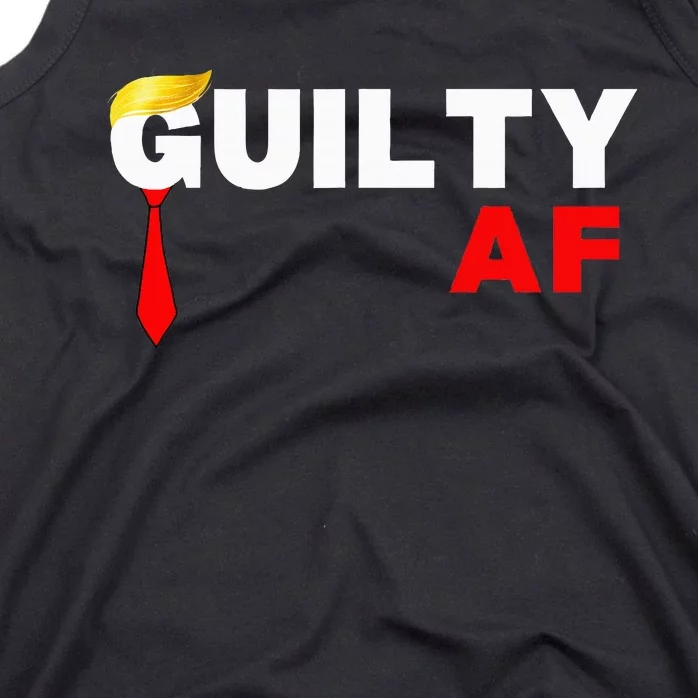 Trump Guilty Af Lock Him Up Trump 2024 In Prison Behind Bars Tank Top