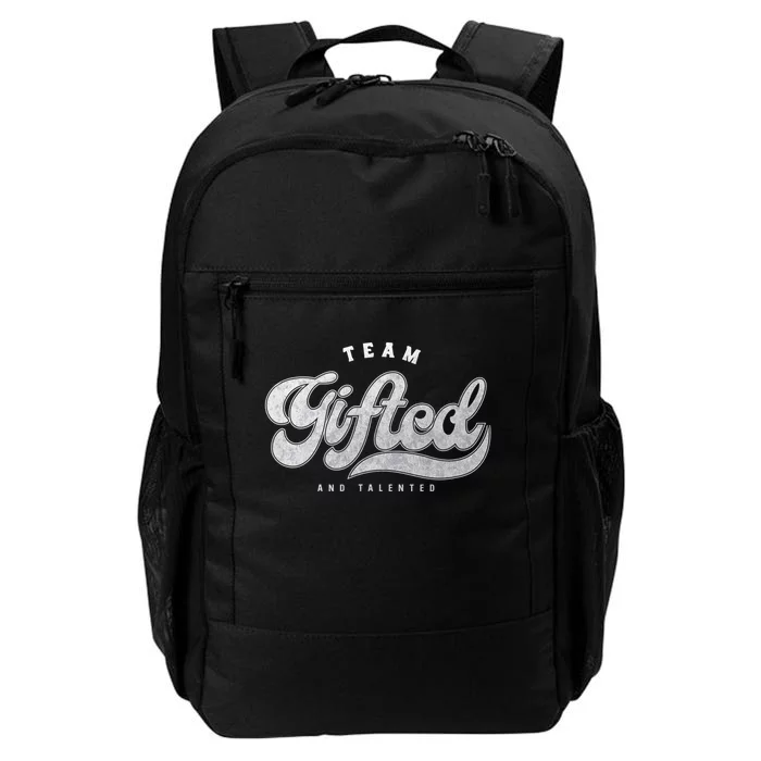 Team Gifted And Talented Exceptional Student Teacher Smart Daily Commute Backpack