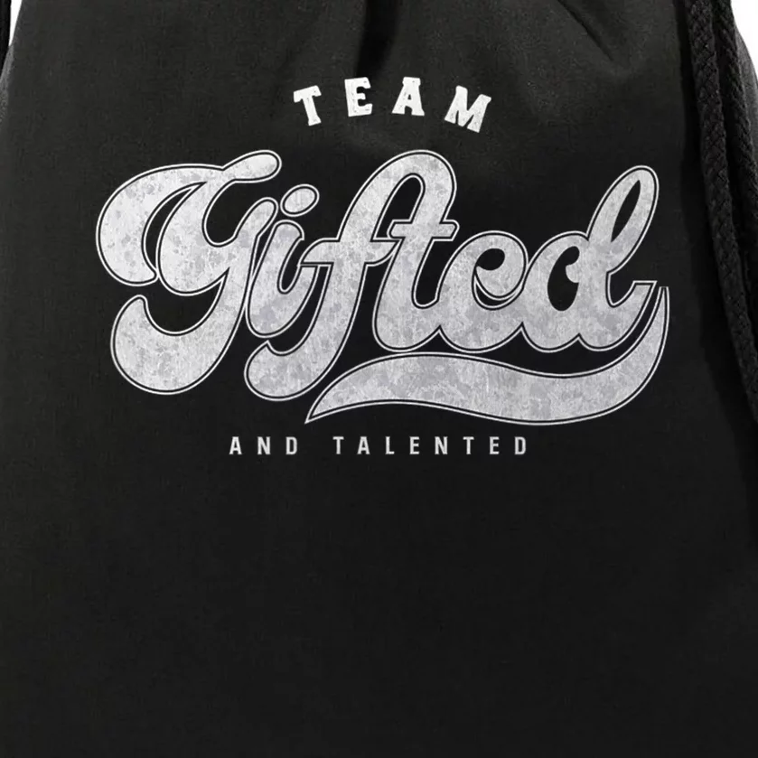 Team Gifted And Talented Exceptional Student Teacher Smart Drawstring Bag