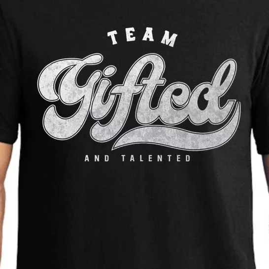 Team Gifted And Talented Exceptional Student Teacher Smart Pajama Set